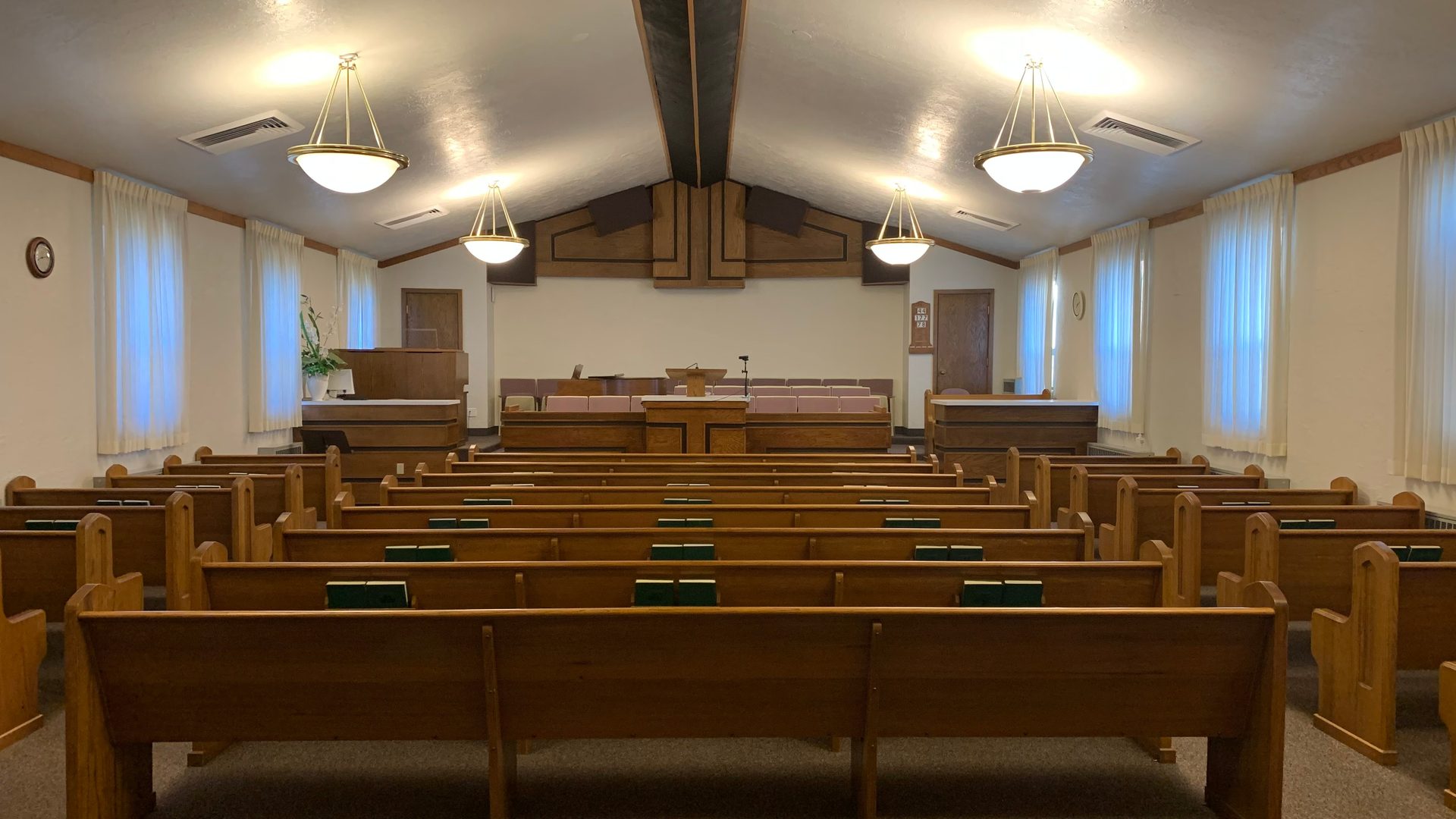 Chapel of the Preston Trail Ward meetinghouse